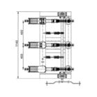 GB3804 3 Phase AC 12KV Outdoor Vacuum Load Break Isolation Switch