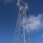 ISO9001 رأس قطط زاوية الصلب برج نقل الطاقة