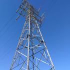 HDG زاوية الصلب 132KV برج خط النقل الكهربائي