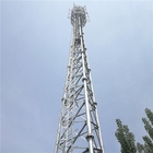 3 أرجل 60 متر زاوية الصلب المجلفن الدعم الذاتي برج الاتصالات