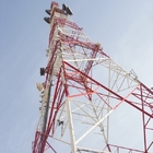 برج موقع خلية الاتصالات الفولاذية Q235 Q345 للدعم الذاتي لنقل الإشارات