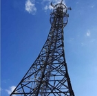 برج الهوائي الصلب المجلفن أحادي القطب للاتصالات