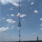 15-80 م ارتفاع مجلفن 3 أرجل أنبوبي الصلب برج للاتصالات السلكية واللاسلكية