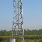 برج الاتصالات الأنبوبي Q345B Q235B الصلب ذاتي الدعم