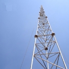 برج اتصالات شبكي 25 م أنبوبي من الصلب المجلفن
