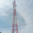 برج فولاذي للاتصالات السلكية واللاسلكية بطول 10 أمتار مجلفن بضوء طيران