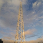 برج تلفزيون زاوي 100 م للاتصالات الفولاذية مع تراجع ساخن مجلفن