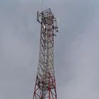زاوية 4 أرجل 100 متر زاوية كهرباء برج فولاذي للاتصالات