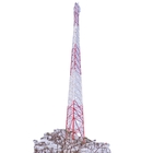 4 أرجل مجلفنة ASTM A123 زاوية برج فولاذي اتصالات راديو واي فاي جي إس إم