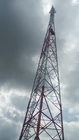 برج هوائي التلفزيون المجلفن 110 كم / ساعة للاتصالات