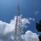 60 م بالغمس الساخن المجلفن للاتصالات السلكية واللاسلكية برج Q345
