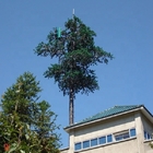 شجرة صنوبر مموهة برج احتكار صلب للاتصالات السلكية واللاسلكية