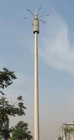الاتصالات السلكية واللاسلكية الصلب المجلفن برج مونوبولي 0-80 متر