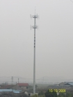 موقع البناء الخفيف للغاية Telecom Mast Tower Steel Q235 Q420