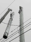 الصلب برج الاتصالات السلكية واللاسلكية Q235 الصلب مع تراجع الساخنة المجلفن
