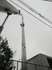 الصلب برج الاتصالات السلكية واللاسلكية Q235 الصلب مع تراجع الساخنة المجلفن
