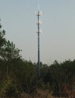 الاتصالات السلكية جي إس إم برج أحادية القطب الصلب مع المجلفن