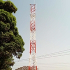 Q235 برج الصلب المجلفن بالغمس الساخن للاتصالات السلكية واللاسلكية RDU RDS