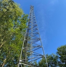 برج الاتصالات السلكية واللاسلكية الصلب المجلفن 3 أرجل أنبوبي