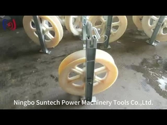 508mm النايلون حزم ترانسميسوين خط موصلات التوتير كتل البكرة