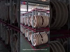 822mm MC النايلون سلك موصل التوتير كتل البكرة