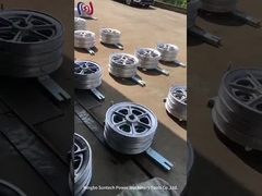 كتل التوتير موصل مبطنة بالمطاط الألومنيوم إحزم