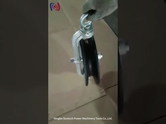 الحزام المستدير ذو الخط العلوي ، اضغط على بكرة توتير بكرة الأسلاك