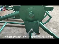 معيار ISO 15101 59kg الهيدروليكية المضغوطة الكابل الكهربائي عجلات الدعامات للخط الجوي