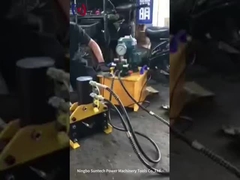 300KN الألومنيوم BusBar القطع الهيدروليكية أدوات التشنج