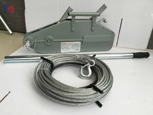 جودة  Heavy Duty Wire Rope Handle Hoist 5 Ton Capacity Manual Lever Operation For Construction Industrial Lifting​​ مصنع