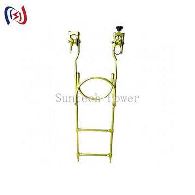 جودة  Professional Hanging Rope Ladder Inspection Trolleys with 1-1.8MM Length and 4.5-8KG Weight for 35% More Stable Transmission Line Maintenance مصنع