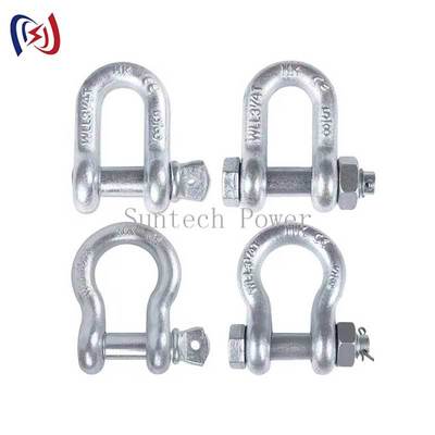 جودة  Forged High Strength GXK Shackle for Power Line Construction with 100mm Sheave Width and 8-23mm OPGW Diameter مصنع