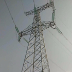 تراجع الساخنة المجلفن Q235 Q355 برج الخط الكهربائي الصلب