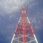 ISO 1461 ASTM A123 HDG أنبوبي الاتصالات السلكية واللاسلكية برج