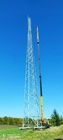 هوائي شعرية للاتصالات السلكية واللاسلكية برج Q255 المواد