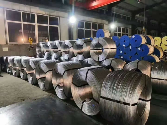 1 × 7 EHS العارية المجلفن ستراند غي الأسلاك للأعلى 3/8 &quot;
