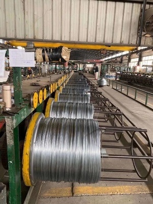 1 × 7 EHS العارية المجلفن ستراند غي الأسلاك للأعلى 3/8 &quot;