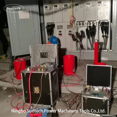 810KVA مجموعة اختبار الجهد العالي، 35KV و 132KV HV كابل اختبار المعدات 30-300Hz