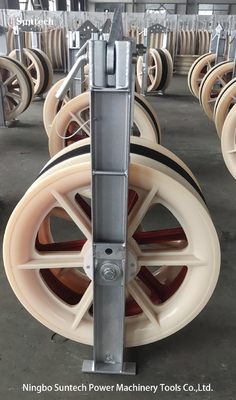 80kN OD 660mm نايلون شيف مدير الكتل لخط النقل