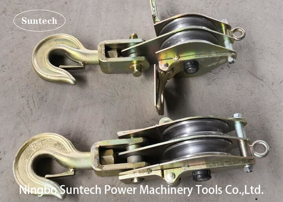 افتح QHS Double Sheave Pulley Block 10T أدوات التوتير الموصل