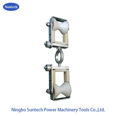2kN Crandle Block Fiber Cable Pull Equipment لتبادل الخط العلوي