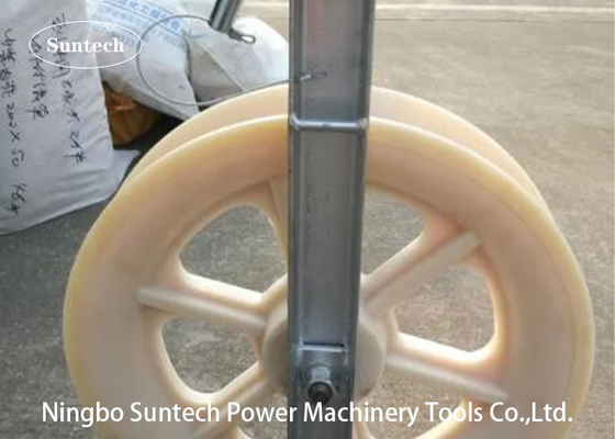 660mm Nylon Sheave 20kN أدوات كابلات الألياف الضوئية