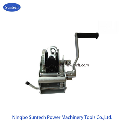 Pawl Brake 3 Speed ​​1000kg قارب مقطورة اليد ونش