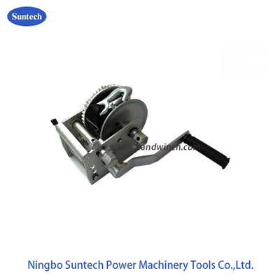 Pawl Brake 3 Speed ​​1000kg قارب مقطورة اليد ونش