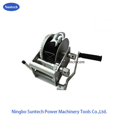 Pawl Brake 3 Speed ​​1000kg قارب مقطورة اليد ونش