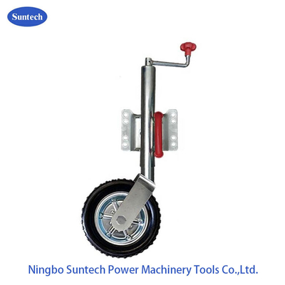 250mm السفر 750kg الصلب حافة المطاط عجلة الفارس