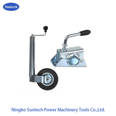 6 ″ 350kg المطاط الصلب يختتم عجلة الفارس لمقطورة صندوق
