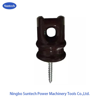 802-4 سياج كهربائي جوفاء بورسلين عازل 0.4KV