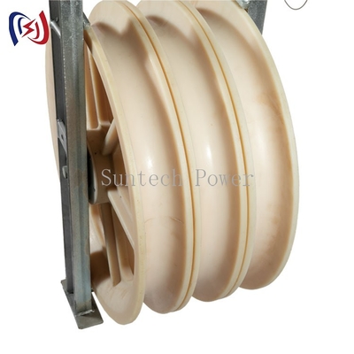 MC Nylon Wheels توتير كتل بكرة التوتير مع إطار فولاذي مجلفن