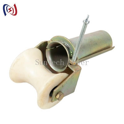 90mm قابل للقفل نوع Bellmouth نوع بكرة بكرة بكرة مع عجلة نايلون